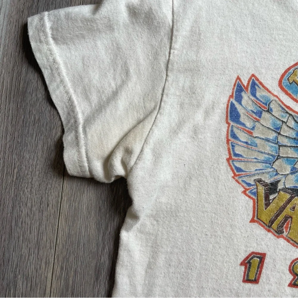[SOLD] Van Halen 1984 Graphic Tee in Cream - Picture 4 of 7